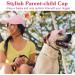 Pawaboo Pet Baseball Cap 2 Pack Medium Pink Sun Hats for Pets | Child Hat with Ear Holes & Adjustable Chin Straps | Outdoor Dog Caps for Sun Protection - Buy Online on GoSupps.com