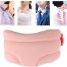 Adjustable Cervical Collar Soft Neck Brace with Breathable Fabric Ergonomic Design Lightweight Portable for Traveling Men Women Relieves Neck Discomfort (Pink) - Buy Online on GoSupps.com