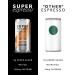 Super Coffee Espresso Keto Coffee Cans Variety Pack - 0g Sugar, 5g Protein, 35 Calories | 6 Fl Oz, 6 Pack - Iced & Canned Coffee from Super Coffee Family - Buy Online on GoSupps.com