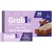 Grab1 Dairy Free Real Dark Chocolate Protein Bars | 15g Protein (20 Bars) | Controls Hunger | Vegan Friendly | Certified Kosher | Delicious Tasting | Low Calorie | Great Meal Replacement or Snack