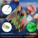 Rechoo 2PCS Neon Liner Gel Nail Polish - Yellow & Green Fluo Colors for DIY Nail Art - High-Pigment 8ml Gel for French Fineliner & Nail Design - Buy Online on GoSupps.com