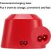 Electric Hair Cutter Charging Station | Replacement Accessories for Men's Hair Clippers - Red | International Shipping Available - Buy Online on GoSupps.com