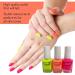 Color Club Neon Warm Nail Polish Set - Salon Quality Gel Manicure Set for Vibrant Nail Art - 3 Piece Soak Off UV Gel Polish Kit - Buy Online on GoSupps.com