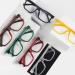 Shop GUD Oversized Reading Glasses - Stylish Screwless Spring Hinge 6 Pack for Men & Women +2.00 - Mix Colors - Buy Online on GoSupps.com