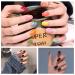 769PCS Assorted Colored Press On Nails - Medium Length Acrylic Fake Nails | EBANKU 32 Color Short Square French Nail Tips for Women & Girls - Buy Online on GoSupps.com