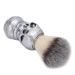 Piece Men's Shaving Brush - Skeleton Handle Beard Care Tool for Salon & Home Use (Silver) - Buy Online on GoSupps.com