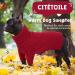 Cit toile Classic Knitted Dog Sweater | Soft & Warm Turtleneck for Small & Medium Dogs | Purple Lila-1 | Perfect for Cold Weather - Buy Online on GoSupps.com