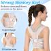 Posture Corrector for Men and Women Adjustable Back Brace Correction Belt to Improve Sitting Posture Corrector X-Small Pink - Buy Online on GoSupps.com
