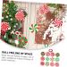STOBAZA 12 Sheets Christmas Candy Stickers Christmas Tree Pendant Christmas Tree Peppermint Xmas Decors PVC - Buy Online on GoSupps.com
