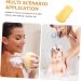 Beaupretty Bath Sponge Portable Shower Tool Household Body Scrubber Comfortable Shower Tool Shower Sponge Wear-Resistant Back Sponge Portable Body Scrubber Home Bathing Sponge Bath Supply - Buy Online on GoSupps.com