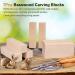 7Pcs Basswood Carving Blocks - Premium Whittling Wood for Beginner to Expert Crafters - Buy Online on GoSupps.com