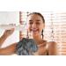 Lush Puffs - 3 Pack Large 75g Deluxe Loofah Body Scrubbers. Rich Lather Shower & Bath Poufs for Skin Exfoliating & Washing. Lush Scrunchie Sponge. Quality Made & Long Lasting. Three Shades of Grey. - Buy Online on GoSupps.com