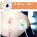 Artibetter Feeding Tube Protector 28Pcs - G Tube Pad Holders | Abdominal G Tube Button Covers | Reusable Feeding Support Pads - White - Buy Online on GoSupps.com