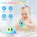 Octopus Bathly Toy: Light-Up Automatic Water Spray Toy for Kids - Smiling Blue - Buy Online on GoSupps.com