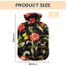 2L Heat Bottle for Pain Relief Poppy Flowers & Summer Butterflies Design Perfect for Headaches & Back Pain Relief International Shipping Available - Buy Online on GoSupps.com