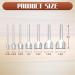 7-Piece Leather Half-Round Cutter Set - Leather Craft Punching Tools for DIY Handwork - Buy Online on GoSupps.com