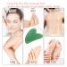 Medimama Rose Quartz Gua Sha Massage Tool for Facial Beauty and Anti-Aging Treatment - Green Guasha - Buy Online on GoSupps.com