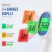 Fieberthermometer Kontaktlos f r Babys Kinder & Erwachsene - Infrarot Thermometer mit Fieberalarm & LCD Anzeige - Sofortige pr zise Messwerte | Wei -Blau - Buy Online on GoSupps.com