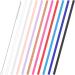 XM 10 Pack Reusable Straws with Clearing Brush 12in Long Replacement Straws 10 Colors Tumblers Straw Replacement Food Grade Reusable Plastic Straws Durable for 40oz Tumblers Mugs Half Gallon Jug SHAFU - Buy Online on GoSupps.com