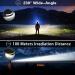2 Pack Rechargeable Headlamp with 230 Wide Beam LED & Motion Sensor - 1000 Lumen Bright Headlight for Adults & Kids - Ideal for Hardhat, Camping, Running, Hiking - Buy Online on GoSupps.com