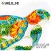 Quilling Kit for Adults - Handmade DIY Craft Set for Beginners - Paper Filigree Painting Tools - Room Wall Art Decor - Green Turtle Design 8x10 inch (Basic) - Buy Online on GoSupps.com