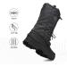NORTIV 8 Men's Waterproof Insulated Snow Boots | Black-2m | Lightweight Outdoor Hiking Winter Boots - Buy Online on GoSupps.com