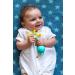 Mobi Gumlii Sensory Teether Rattle - Best Baby Toys 0-6 Months | Teething & Sensory Toys for Newborns | Baby Rattles & Teethers for Boys or Girls - Buy Online on GoSupps.com