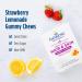 Nordic Naturals Zero Sugar Hair & Skin Gummy Chews - Strawberry Lemonade | Biotin + GLA | Non-GMO | 27 Servings - Buy Online on GoSupps.com