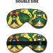 Buy SSIMOO Tropical Banana Leaves Soft Sleep Eye Mask - Breathable Travel Eye Patch for Women | Perfect for Relaxation - Buy Online on GoSupps.com