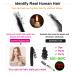 SUYYA 20-Inch Tape-In Hair Extensions | 100% Remy Human Hair, Natural Black (#1B Off Black) - 20pcs, 50gPack - Buy Online on GoSupps.com