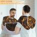 Beard Bib Apron for Men | Abstract Feather Hair Catcher - Perfect Gift for Father's Day Anniversary & Christmas | Includes 2 Suction Cups - Buy Online on GoSupps.com