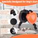 Famikako Dog Ear Muffs for Noise Protection 25dB NRR - Orange Dog Ear Plugs for Thunder, Fireworks, Vacuums - Buy Online on GoSupps.com
