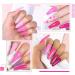 INPING Gel Nail Polish Set - 10 Neon & Rose Shades | Shimmer Glitter Varnish | Soak Off, Long Lasting | DIY Salon Manicure Gift for Women - Buy Online on GoSupps.com
