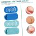 SKISUNO Gel Lined Socks 2 Pairs Gel Socks Miss Shopping Cart Soft Vegetable Gel Moisturizing Gel Heel Socks 22x10x1cm - Buy Online on GoSupps.com