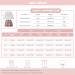 Miipat Baby Girl Fall Winter Outfit Set | Long Sleeve Pullover Top and Mini Skirt | Girls Dress 4-5 Years | WhiteKhaki - Buy Online on GoSupps.com