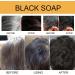 Soap Solid Shampoo Anti White Hair Solid Shampoo Shampoo Soap Natural for Black Sesame Nourishes Hair Restoration of Gray Hair Hair Solid Shampoo Oily Hair (1pc) - Buy Online on GoSupps.com