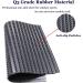 Shoe Sole Rubber Sheet - Non-Slip Replacement Pads for DIY Shoe Repair | Black 375x140mm - Buy Online on GoSupps.com