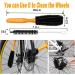QeeHeng Precision Bicycle Cleaning Brush Tool Set - Ideal for Mountain, Road, City, Hybrid, BMX, and Folding Bikes | 10 Pieces - Buy Online on GoSupps.com