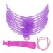 Eyebrow Stencil Shaper Kit 4 Set Eyebrow Stencil Tools 8 Styles Reusable Wearable Beginners Eyebrow Template with Strap