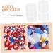 2pcs 7 Day Pill Organizer Tower | Weekly Stackable Pill Storage for Easy Medication Management - Buy Online on GoSupps.com