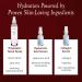 Reviva Labs Ultimate Hydration Trio 3-Piece Hydrating Skincare for Dry Skin featuring Rosewater Facial Spray Hyaluronic Acid Serum and Collagen Serum for Face Winter Skincare Gift Set for Women - Buy Online on GoSupps.com