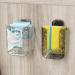 Multipurpose Wet Tissue Storage Box Home Storage Case with Strong Suction Hold Sturdy PP for Home and Office Grey - Buy Online on GoSupps.com