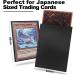 Black Yu-gi-oh Card Sleeve 200 Pack - Japanese Small 62x89mm Photocard Sleeves for Kpop Photocard - Back Textured - Protect Trading Cards - Easy Shuffling - Tear Resistant - Buy Online on GoSupps.com