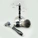 Haryali London 5-Part Razor Set - Black Shaving Brush 5-Blade Razor Shaving Soap & Vintage Cup | Complete Shaving Kit for Smooth Shaves - Buy Online on GoSupps.com