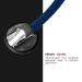 eSteth Cardiology Stethoscope - Ultra Sensitive Single Head - Extra Ear Tips & 30" Flexible Tubing - Navy Blue | Professional Medical Equipment - Buy Online on GoSupps.com