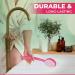 Bistras Bath Brush with Long Handle for Exfoliating Back, Body, and Feet - Pink (1 Pack) - Buy Online on GoSupps.com