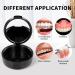 Annhua Denture Box with Mirror Denture Retainer Case with Vent Holes for Denture Invisable Aligner Mouth Guard Brace (Black) - Buy Online on GoSupps.com
