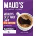 Maud's World's Best Half Caff Ground Coffee - 10oz Bags | 100% Arabica Medium Roast | Solar Energy Produced | California Roasted | Decaf Blend | 1 Pack - Buy Online on GoSupps.com