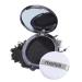 Black Pressed Fixing Powder, Hair Root Powder, Hide Hair Loss, Oil Control and Long-Lasting Makeup, Waterproof and Sweat Resistant, Coverage