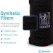 Nikken KenkoTherm Large Wrist Wrap 1835 | Support & Compression Sleeve for Weightlifting Boxing | Unisex Comfort & Protection - Buy Online on GoSupps.com